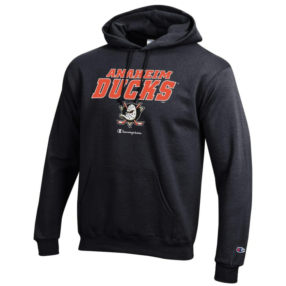 Anaheim Ducks Champion Eco Powerblend Pullover Hoodie Black