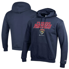 Florida Panthers Champion Eco Powerblend Pullover Hoodie Navy