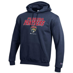 Florida Panthers Champion Eco Powerblend Pullover Hoodie Navy