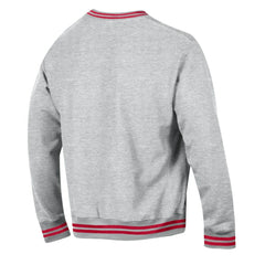 Washington Capitals Champion Reverse Weave Yarn Dye Pullover Sweatshirt Heather Gray