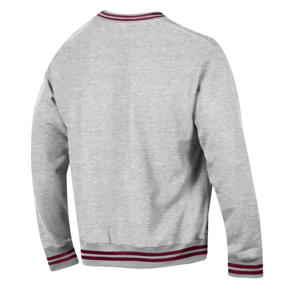 Colorado Avalanche Champion Reverse Weave Yarn Dye Pullover Sweatshirt Heather Gray