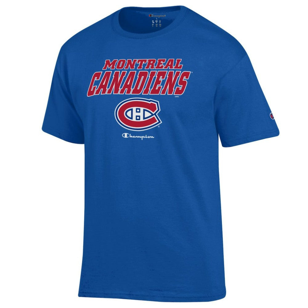 Montreal Canadiens Champion Jersey T-Shirt Royal