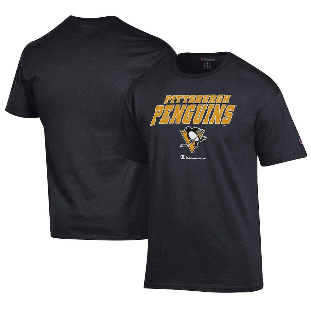 Pittsburgh Penguins Champion Jersey T-Shirt Black