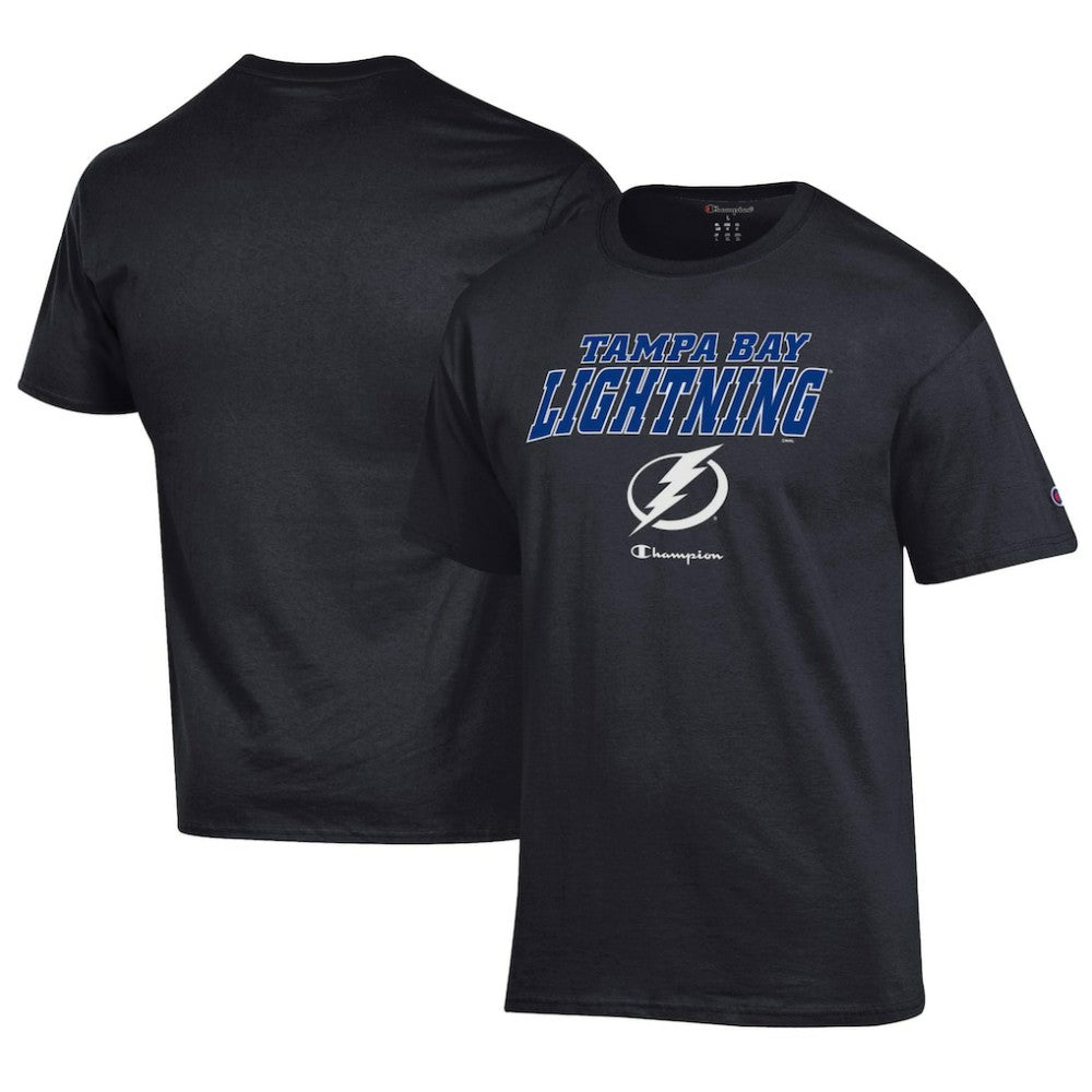 Tampa Bay Lightning Champion Jersey T-Shirt Black