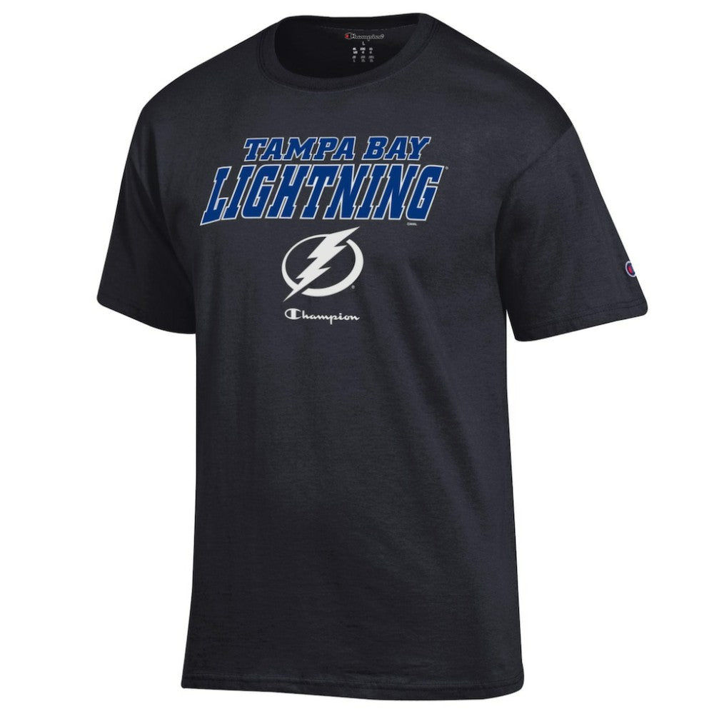 Tampa Bay Lightning Champion Jersey T-Shirt Black