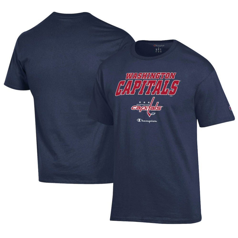 Washington Capitals Champion Jersey T-Shirt Navy