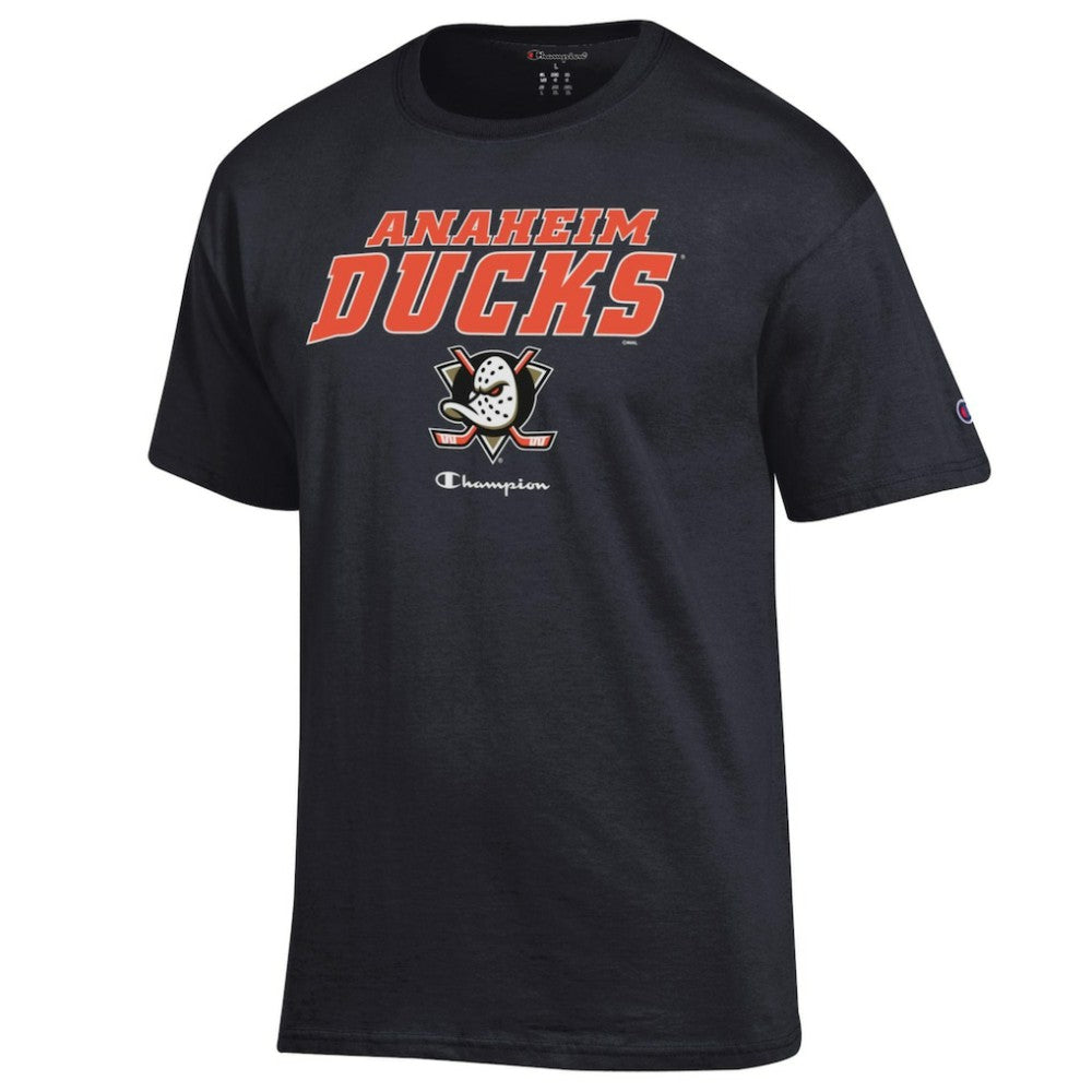 Anaheim Ducks Champion Jersey T-Shirt Black