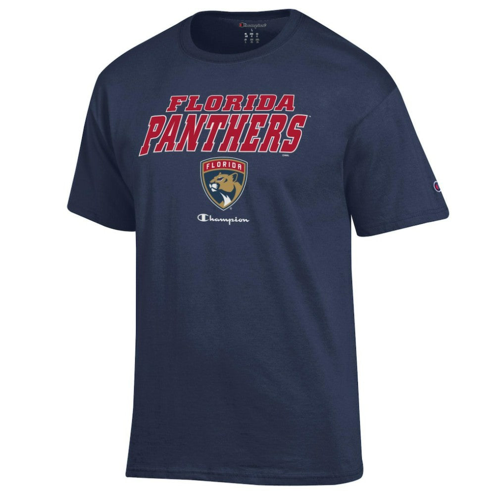Florida Panthers Champion Jersey T-Shirt Navy