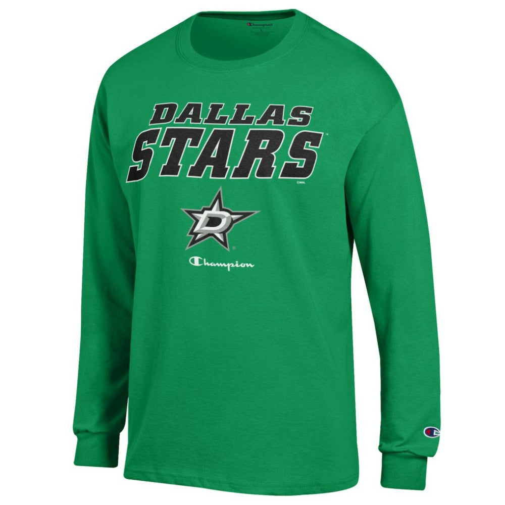 Dallas Stars Champion Long-Sleeve Jersey T-Shirt Kelly Green