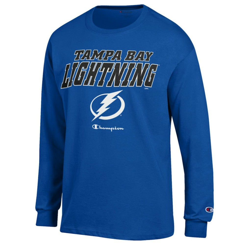 Tampa Bay Lightning Champion Long-Sleeve Jersey T-Shirt Royal