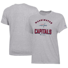Washington Capitals Champion Women's Core T-Shirt Heather Gray