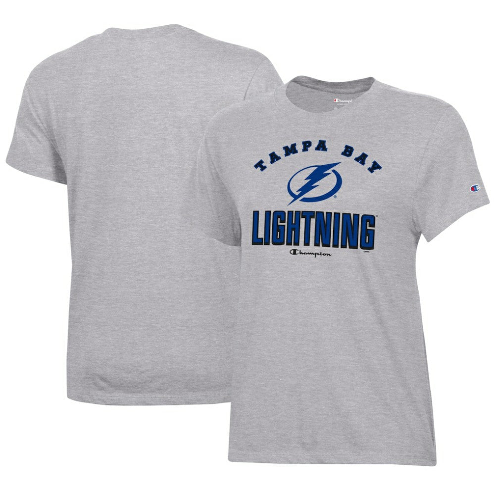 Tampa Bay Lightning Champion Women's Core T-Shirt Heather Gray