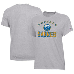 Buffalo Sabres Champion Women's Core T-Shirt Heather Gray