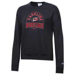 Carolina Hurricanes Champion Women's Powerblend Pullover Sweatshirt Black