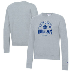 Toronto Maple Leafs Champion Women's Powerblend Pullover Sweatshirt Gray