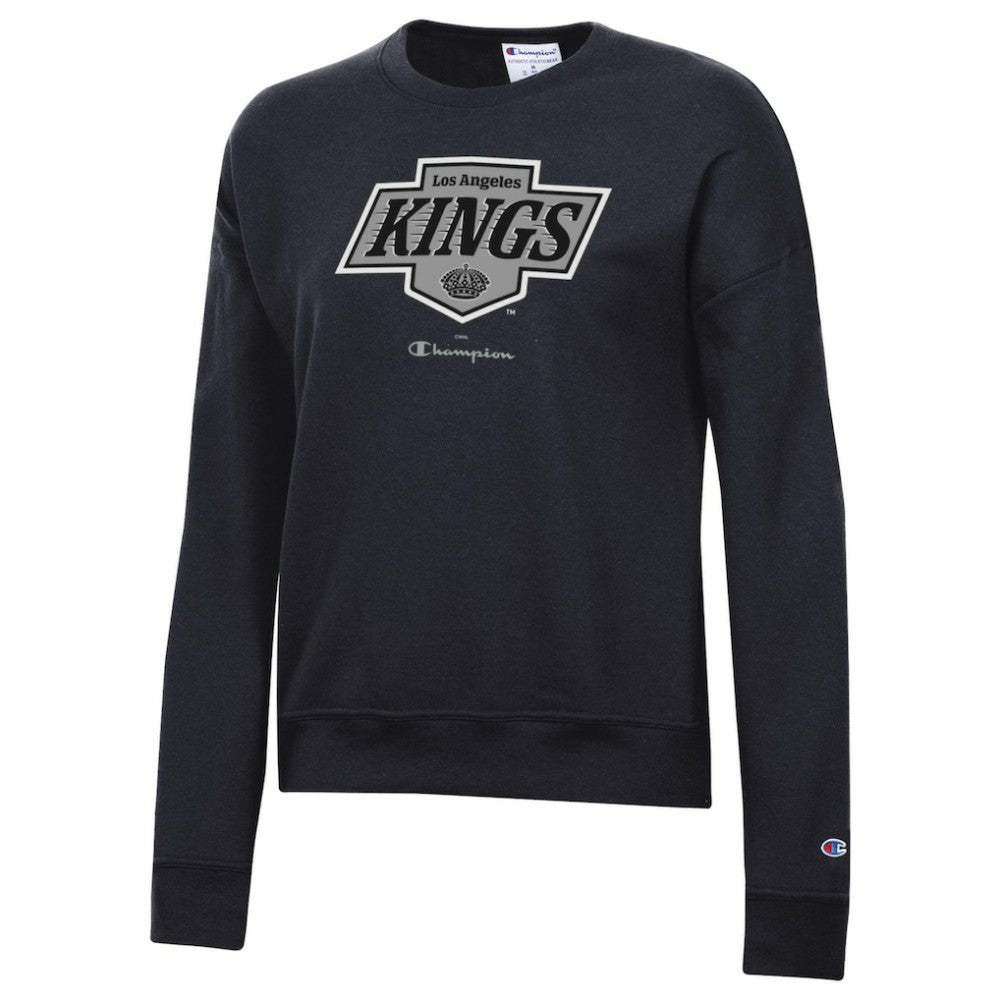Los Angeles Kings Champion Women's Powerblend Pullover Sweatshirt Black