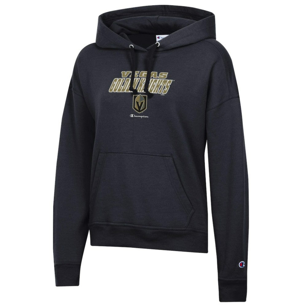 Vegas Golden Knights Champion Women's Powerblend Fleece Pullover Hoodie Black