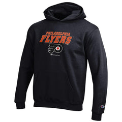 Philadelphia Flyers Champion Youth Eco Powerblend Pullover Hoodie Black