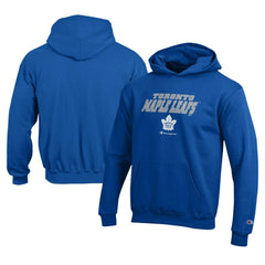 Toronto Maple Leafs Champion Youth Eco Powerblend Pullover Hoodie Royal