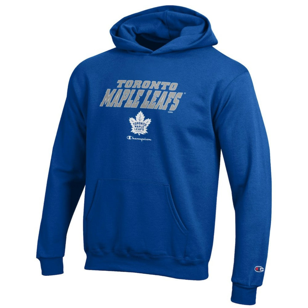 Toronto Maple Leafs Champion Youth Eco Powerblend Pullover Hoodie Royal