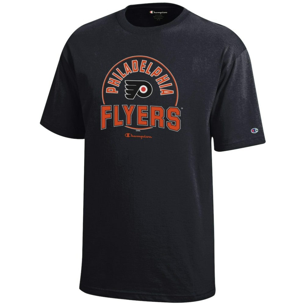 Philadelphia Flyers Champion Youth Jersey T-Shirt Black
