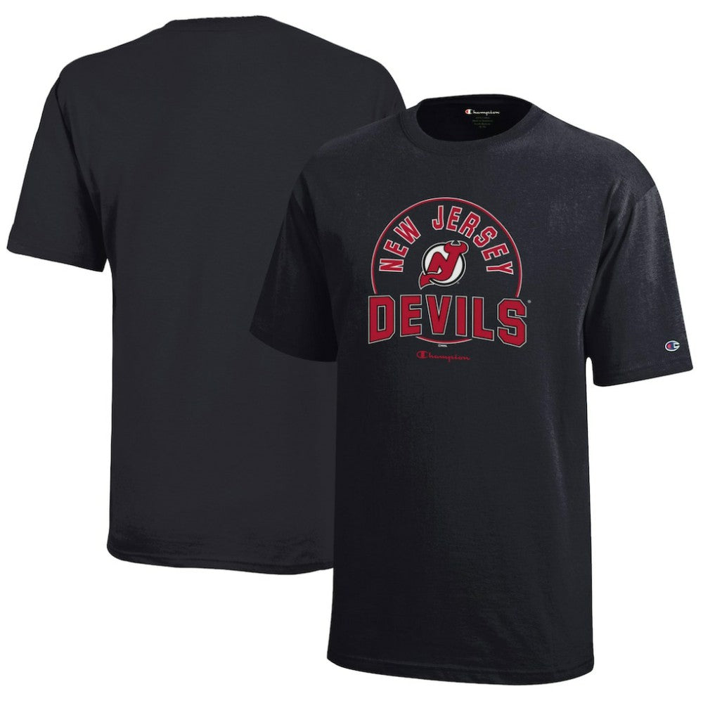 New Jersey Devils Champion Youth Jersey T-Shirt Black