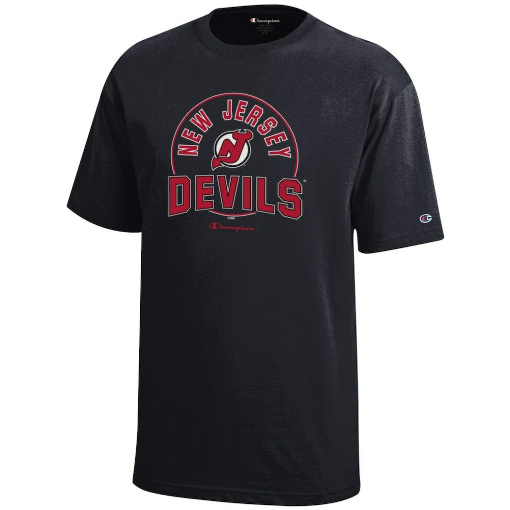 New Jersey Devils Champion Youth Jersey T-Shirt Black