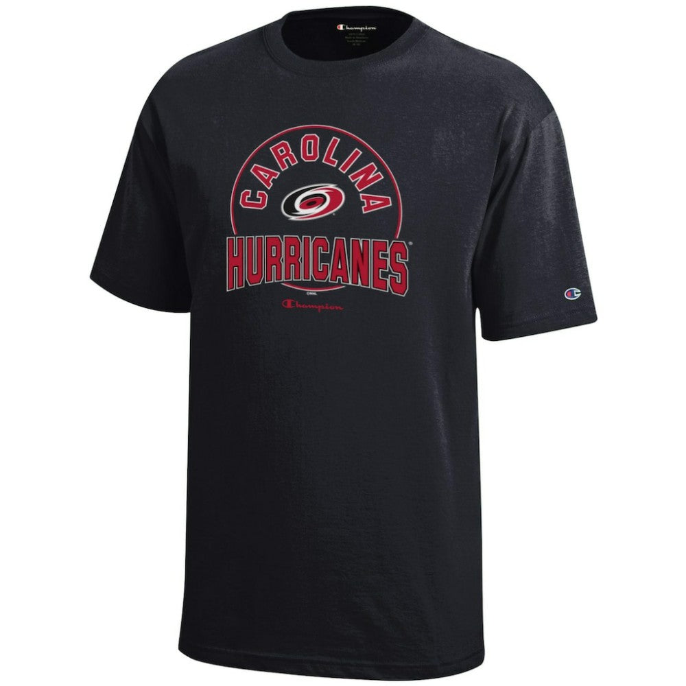 Carolina Hurricanes Champion Youth Jersey T-Shirt Black