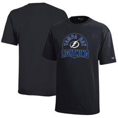 Tampa Bay Lightning Champion Youth Jersey T-Shirt Black