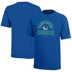 Vancouver Canucks Champion Youth Jersey T-Shirt Royal