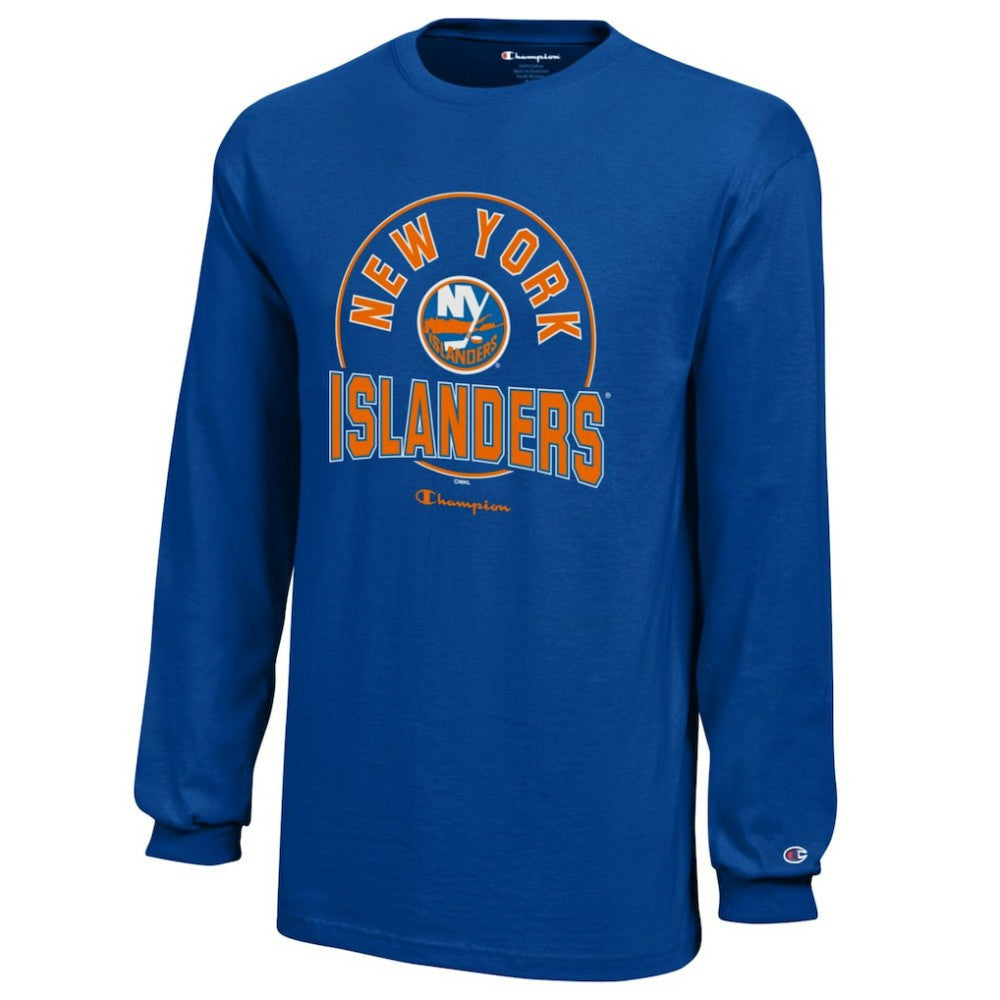 New York Islanders Champion Youth Long-Sleeve Jersey T-Shirt Royal