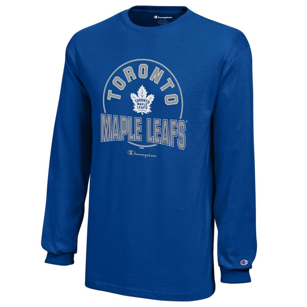 Toronto Maple Leafs Champion Youth Long-Sleeve Jersey T-Shirt Royal