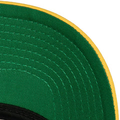 Golden State Warriors Soul XL Logo Pro Crown Snapback Hat sale - Royal/Gold | Mitchell & Ness discount