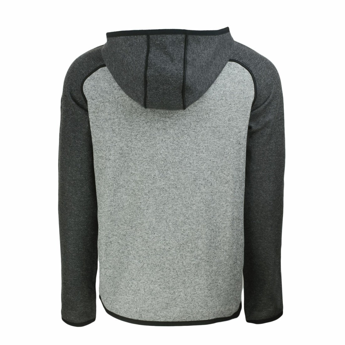 Detroit Lions Cutter & Buck Americana Mainsail Full-Zip Hooded Jacket - Heather Gray/Heather Charcoal sale