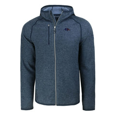 Baltimore Ravens Cutter & Buck Americana Mainsail Full-Zip Hooded Jacket - Heather Navy outlet