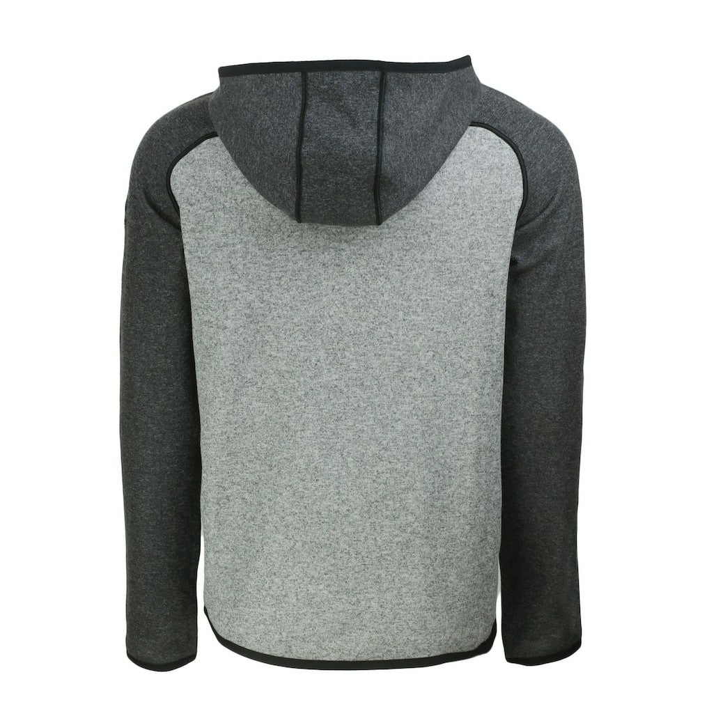Minnesota Vikings Cutter & Buck Americana Mainsail Full-Zip Hooded Jacket - Heather Gray/Heather Charcoal online