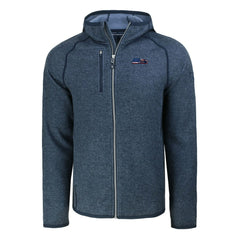 Seattle Seahawks Cutter & Buck Americana Mainsail Full-Zip Hooded Jacket - Heather College Navy cheap