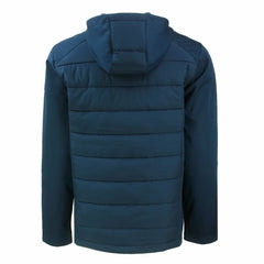 San Francisco 49ers Cutter & Buck Big & Tall Americana Evoke Hybrid Eco Softshell Recycled Full-Zip Hooded Jacket - Navy cheap