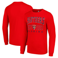 Florida Panthers Starter Logo Graphic Long Sleeve T-Shirt Red
