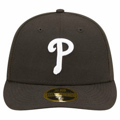 Philadelphia Phillies Low Profile 59FIFTY Fitted Hat - Black | New Era