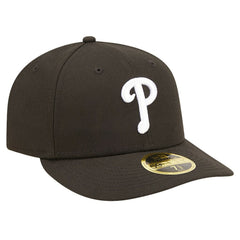 Philadelphia Phillies Low Profile 59FIFTY Fitted Hat - Black | New Era