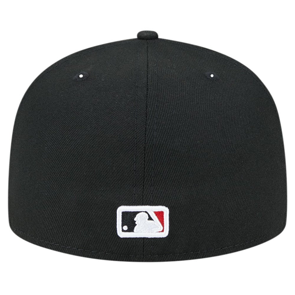 Minnesota Twins Checkered Undervisor 59FIFTY Fitted Hat - Black | New Era