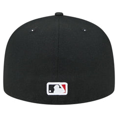 Minnesota Twins Checkered Undervisor 59FIFTY Fitted Hat - Black | New Era