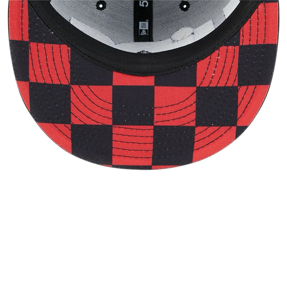 Minnesota Twins Checkered Undervisor 59FIFTY Fitted Hat - Black | New Era