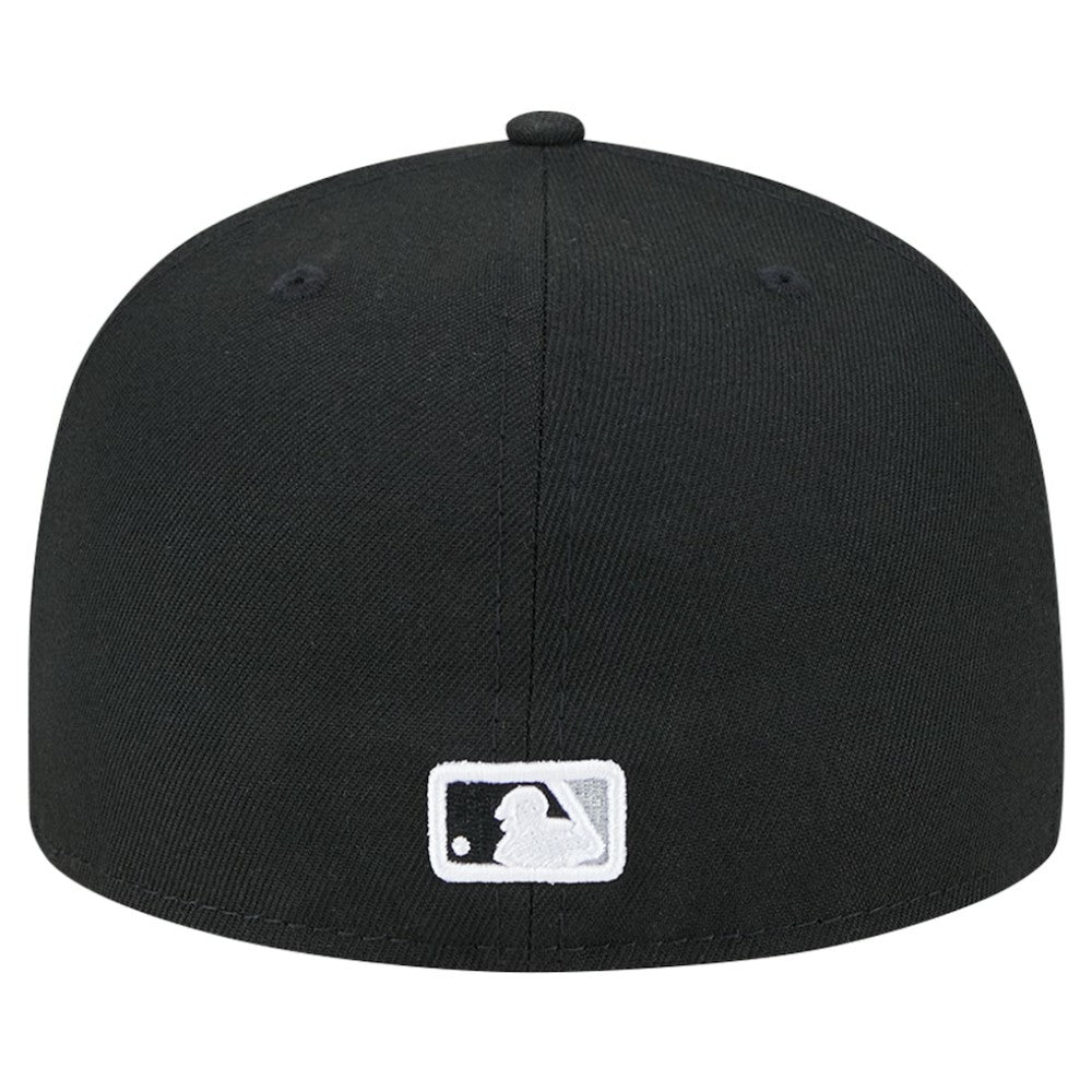 New York Yankees Checkered Undervisor 59FIFTY Fitted Hat - Black | New Era