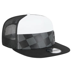Chicago White Sox Checkmate Trucker 9FIFTY Snapback Hat - Black | New Era
