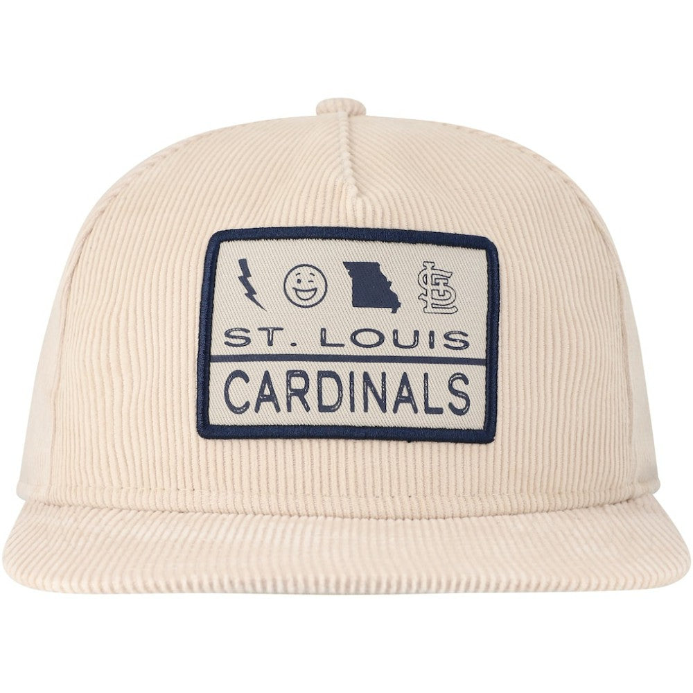 St. Louis Cardinals Summer Essential Golfer Snapback Hat - Khaki | New Era