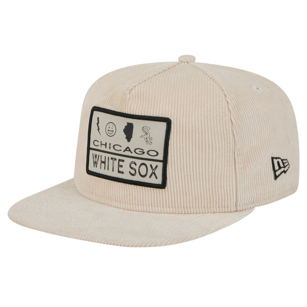 Chicago White Sox Summer Essential Golfer Snapback Hat - Khaki | New Era