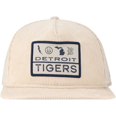 Detroit Tigers Summer Essential Golfer Snapback Hat - Khaki | New Era