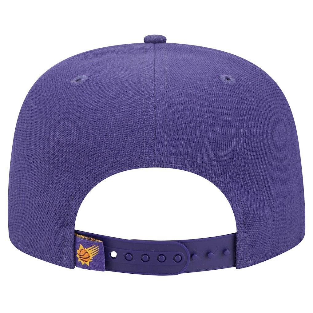 Phoenix Suns Oversized Puff Print Logo Golfer Snapback Hat sale - Purple | New Era sale